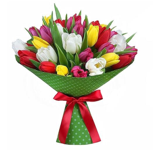 Букет цветов "Яркий подарок"